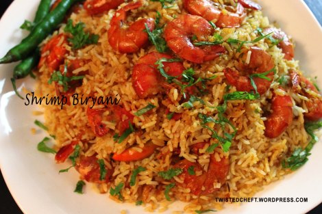Shrimp Biriyani