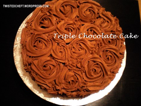 I enrolled in this course with hope that I would be able to create cakes that were more complicated than this one. 