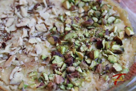 Creamy Coconut Milk Vermicelli: Shemai - Garnished