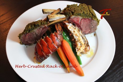 Chef Michael Smith's Herb Crusted Rack of Lamb