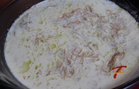 Creamy Coconut Milk Vermicelli: Shemai - Ready for oven