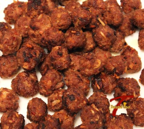 Moti-Polao: Moti after frying