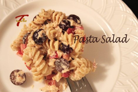 Tuna Grape Pasta Salad