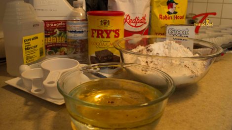 Vegan Chocolate Cupcakes - Ingredients