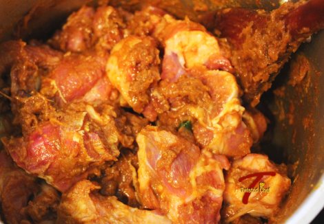 Basic Lamb Curry Cooking Step 1