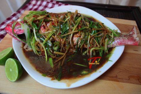 Chinese Style Steamed Fish